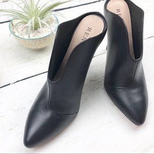 SOLD • RENVY Leather Stiletto Mules
